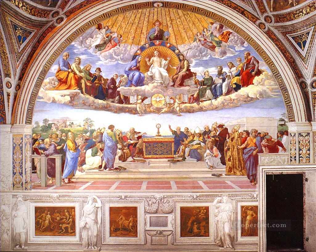 Stanza Della Segnatura 詳細9 ルネサンスの巨匠ラファエロ油絵